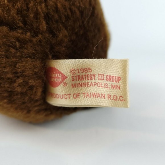 VINTAGE Dairy Queen RARE Marsh Mallo Moose Plush 1985 Collectible - Picture 3 of 5